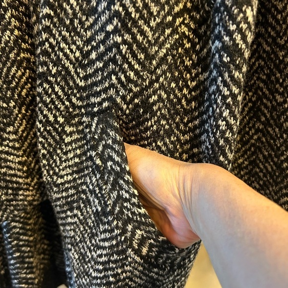 NWT Soft Surroundings Go Lively Bestow hooded travel wrap jacket Dark Charcoal - Picture 9 of 11